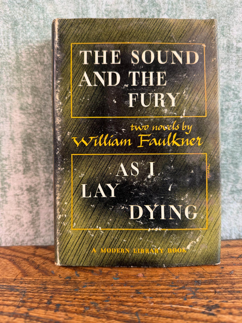 The Sound and the Fury and As I Lay Dying by William Faulkner | 1946 Hardback