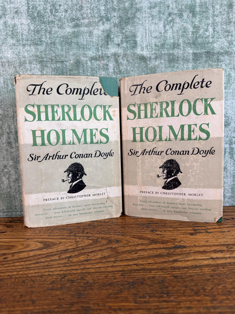 The Complete Sherlock Holmes Vols 1 & 2 by Sir Arthur Conan Doyle | 1953 Hardback