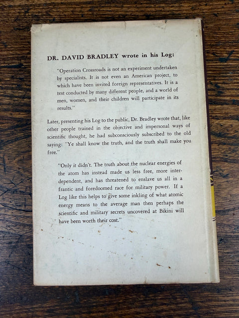 No Place to Hide by David Bradley | 1948 Hardback