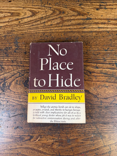 No Place to Hide by David Bradley | 1948 Hardback