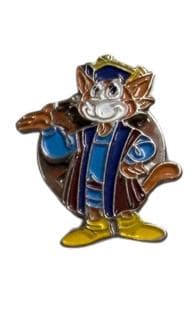 Mixed Enamel and Metal Lapel Pins Featuring Owl, Scorpion, Alfa Romeo, and Watch Designs