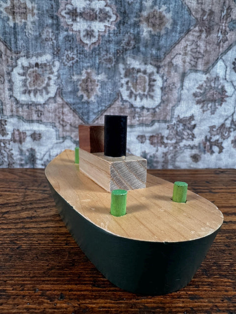 Handcrafted Wooden Boat