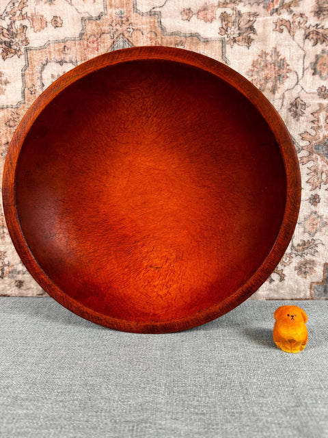 Vintage Munising Wooden Bowl