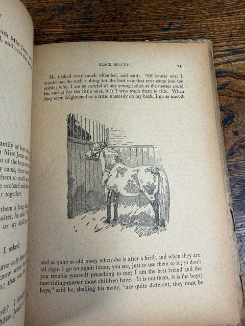 Black Beauty by Anna Sewell | 1910-1913 Hardback Young Folks' Edition
