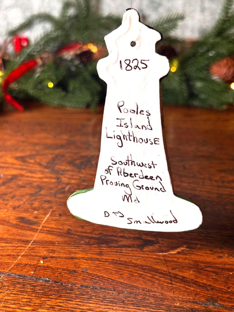 Poole's Island Lighthouse Ornament