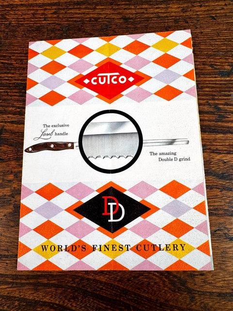 Cutco Cookbook by Margaret Motchell | 1961 Hardback