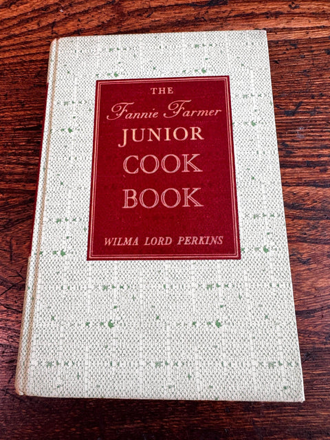 The Fannie Farmer Junior Cook Book by Wilma Lord Perkins | 1943 Hardback