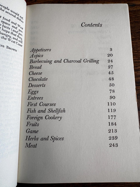 West Coast Cook Book by Helen Evans Brown | 1952 Hardback