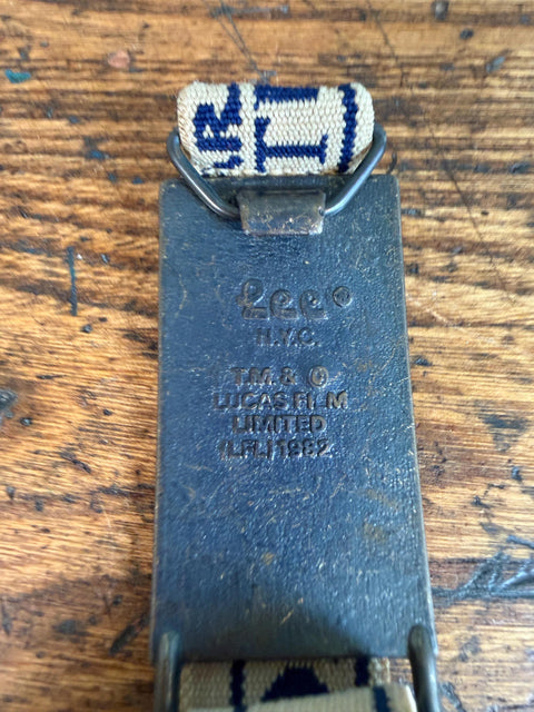 1982 Star Wars Return of the Jedi Child's Belt by Lee NYC
