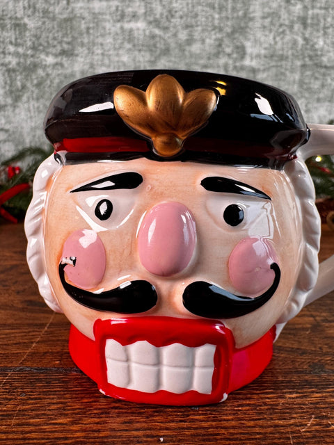 Nutcracker Face Ceramic Mug