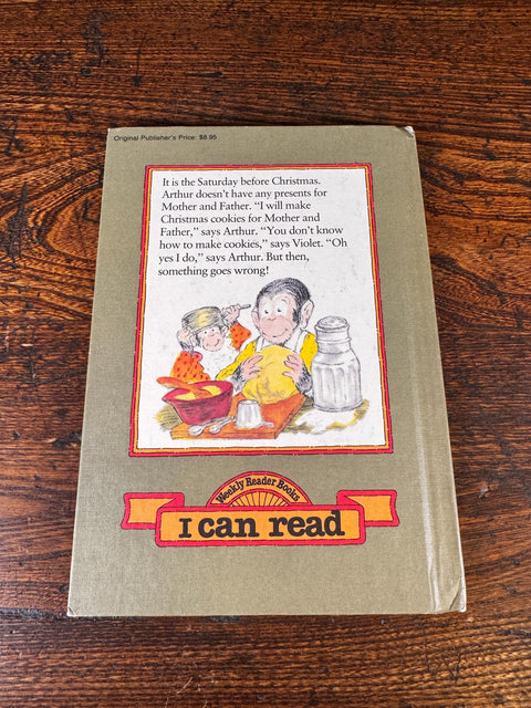Arthur's Christmas Cookies by Lillian Hoban | 1972 Hardcover Picture Book