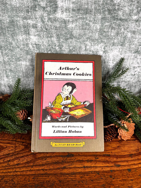 Arthur's Christmas Cookies by Lillian Hoban | 1972 Hardcover Picture Book