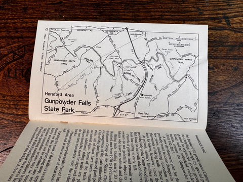 The Baltimore Trail Book by Suzanne Meyer Mittenthal | 1983 Paperback Hiking Guide