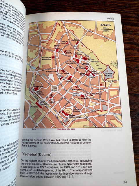 Baedekers Tuscany by Jarrold and Sons Ltd | 1985 Paperback Travel Guide