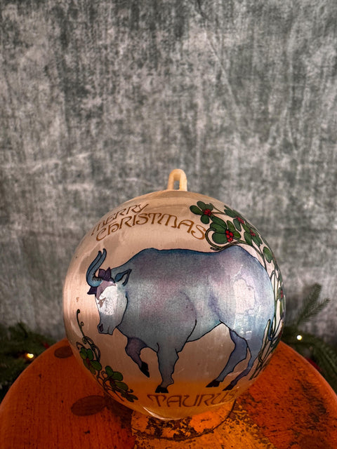 1979 Taurus Christmas Ornament by Bradford Novelty Co.