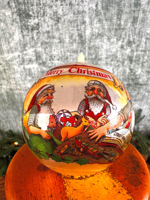1986 Merry Christmas Santa Claus Christmas Ornament