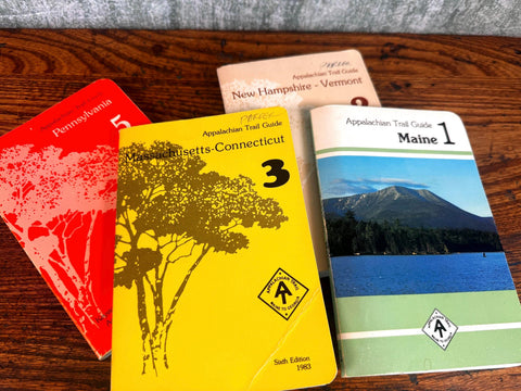 Lot of 4 Appalachian Trail Guide Books