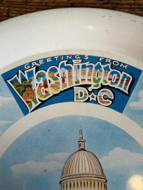 Greetings from Washington D.C. Souvenir Decorative Plate
