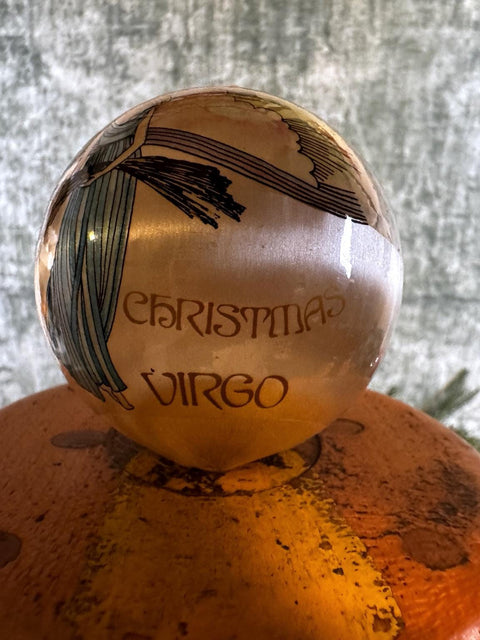 1979 Bradford Novelty Virgo Zodiac Christmas Ornament