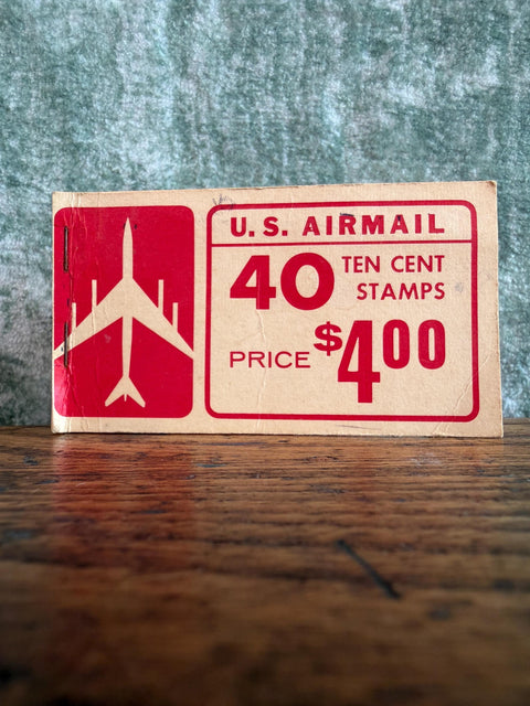 U.S. Airmail 40 Ten Cent Stamps Booklet by U.S. Postal Service