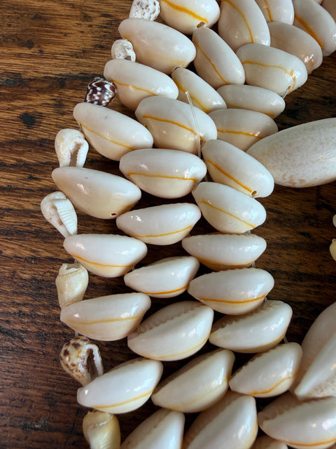 Vintage Handmade Cowrie Decorative Mat