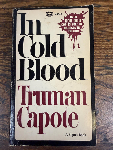In Cold Blood by Truman Capote | 1965 Paperback Novel