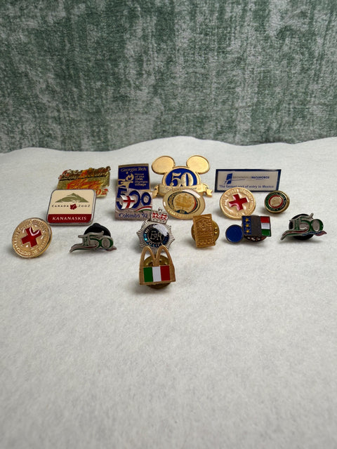 Collection of Various Commemorative and Event Pins