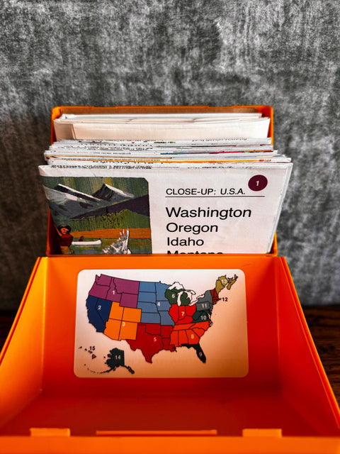 Close-Up U.S.A. Box Set by National Geographic Society, 1978 Travel Souvenirs