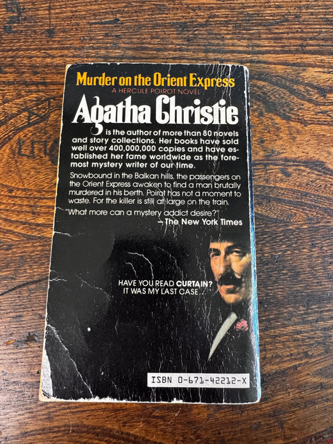 Lot of 4 Agatha Christie Books | 1957 Pocket Books Paperback Mysteries