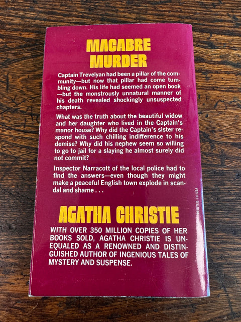 Lot of 4 Agatha Christie Books | 1957 Pocket Books Paperback Mysteries