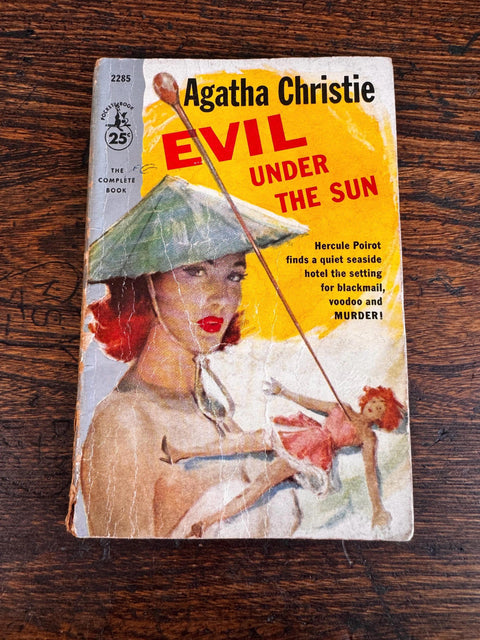 Lot of 4 Agatha Christie Books | 1957 Pocket Books Paperback Mysteries