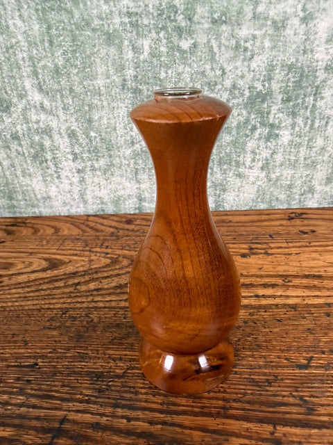 Myrtle Wood Vase by J.D. Molitor, Coos Bay Oregon