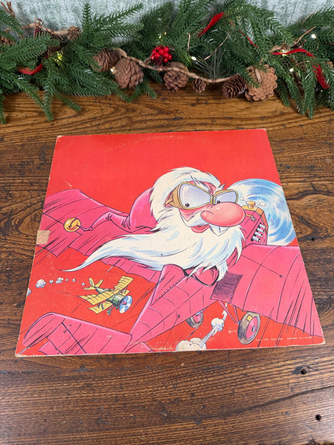 Snoopy's Christmas Vinyl Record by Diplomat - Festive Holiday Music