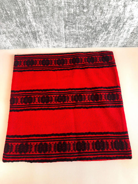 Vintage Marianne Wendt Chilean Woven Pillow Cover 12x12