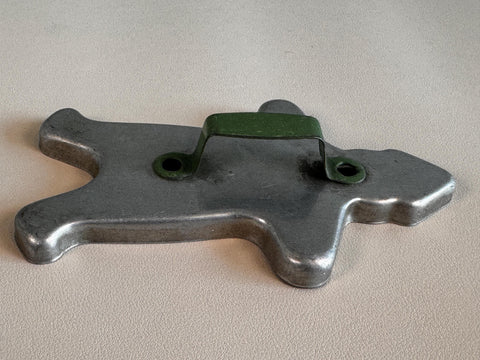 Set of 4 Vintage Aluminum Cookie Cutters with Handles