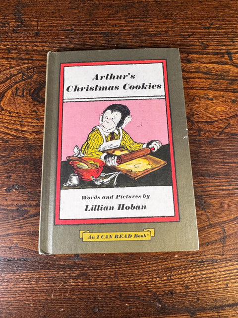 Arthur's Christmas Cookies by Lillian Hoban | 1972 Hardcover Picture Book