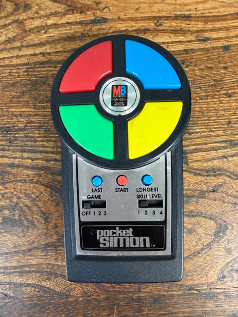 1980 Pocket Simon Electronic Memory Game by Milton Bradley