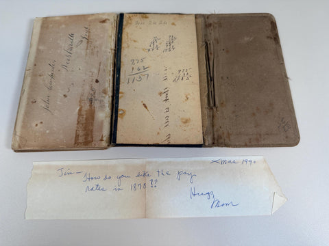 Weekly Time Book 1878
