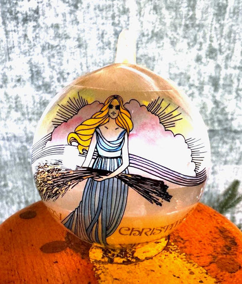 1979 Bradford Novelty Virgo Zodiac Christmas Ornament