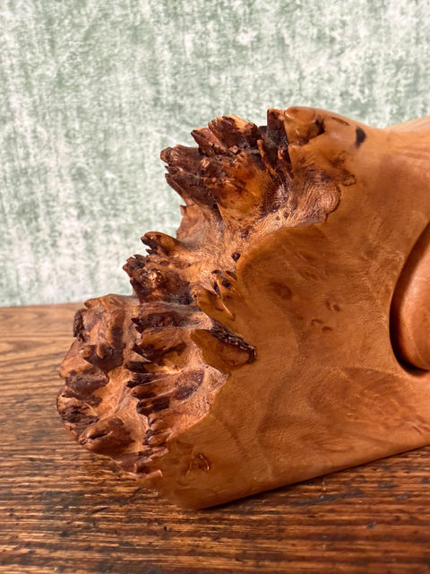 Vintage Fred & Marilyn Buss Maple Burl Puzzle Box