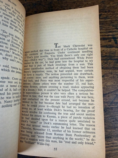 In Cold Blood by Truman Capote | 1965 Paperback Novel