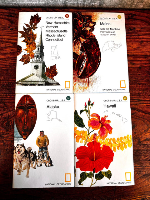 Close-Up U.S.A. Box Set by National Geographic Society, 1978 Travel Souvenirs