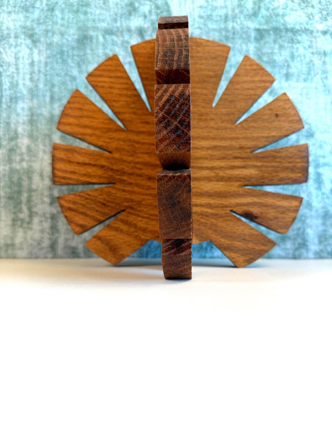 Vintage Wooden Turkey Napkin Holder