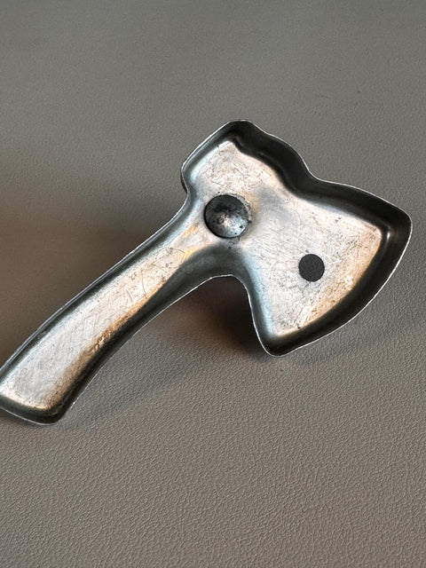 Set of 4 Vintage Aluminum Cookie Cutters with Handles