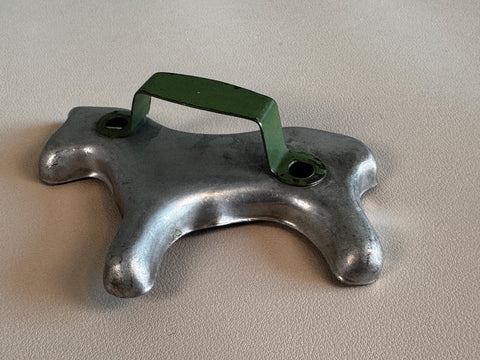 Set of 4 Vintage Aluminum Cookie Cutters with Handles
