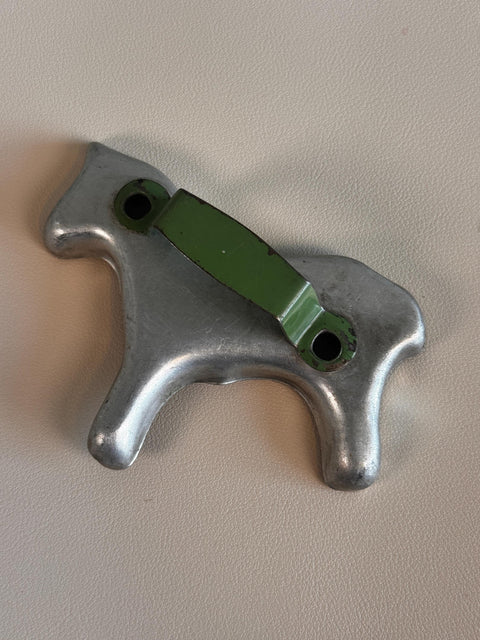 Set of 4 Vintage Aluminum Cookie Cutters with Handles