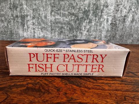 Quick-Eze Stainless Steel Puff Pastry Fish Cutter