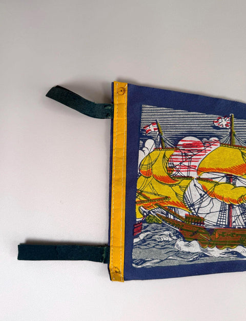 Jamestown Historic Virginia Vintage Travel Pennant