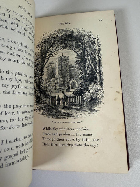 The Home Book of Hymns | 1872 Hardback Hymnal
