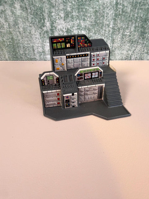 1982 Star Wars Micro Collection Hoth Ion Cannon Computer Consoles | Vintage Kenner Set of 2